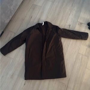 ALO Yoga Dark Brown Trench Coat